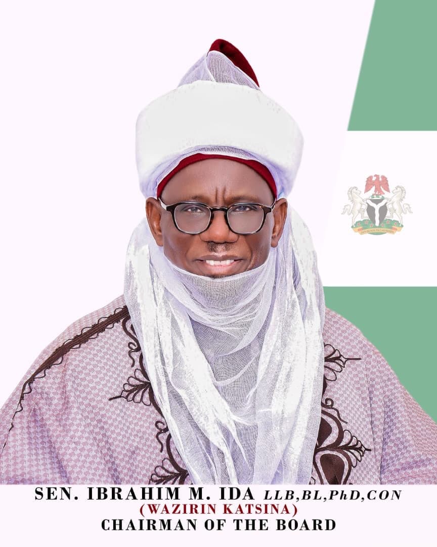 SENATOR IBRAHIM MOHAMMED IDA, CON, LLB, BL, Ph.D, FCIB, FIPR (Wazirin Katsina) portrait